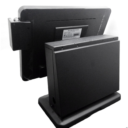POS-компьютер моноблок QLine06 - 15“ сенсорный 4Gb, 64 MSSD, MSR, Windows 10 - изображение 3